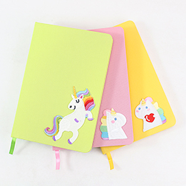 Unicorn Silk Cover Notebook