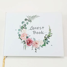 White Guest Book